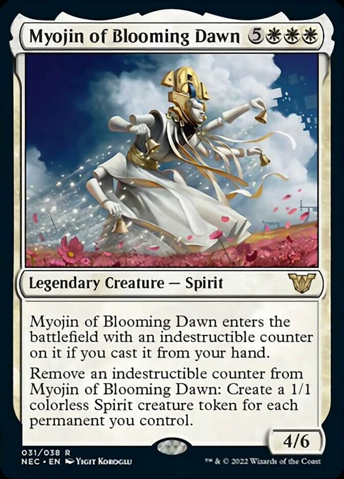 Myojin of Blooming Dawn [Kamigawa: Neon Dynasty Commander] | The CG Realm