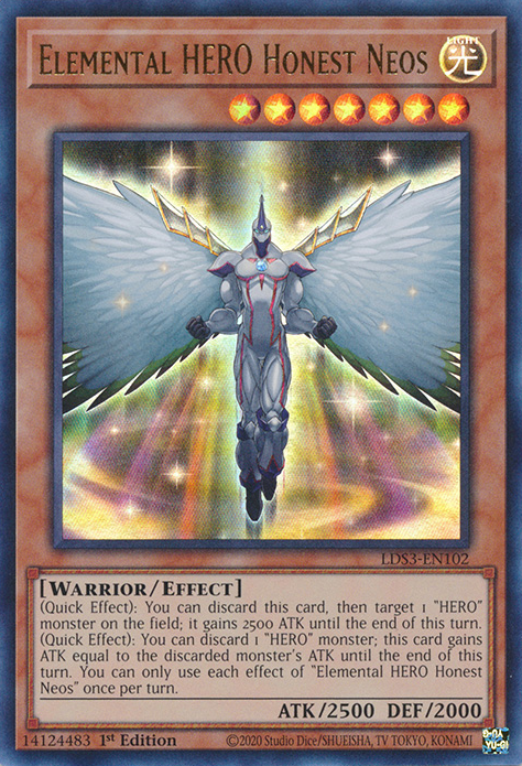 Elemental HERO Honest Neos [LDS3-EN102] Ultra Rare | The CG Realm