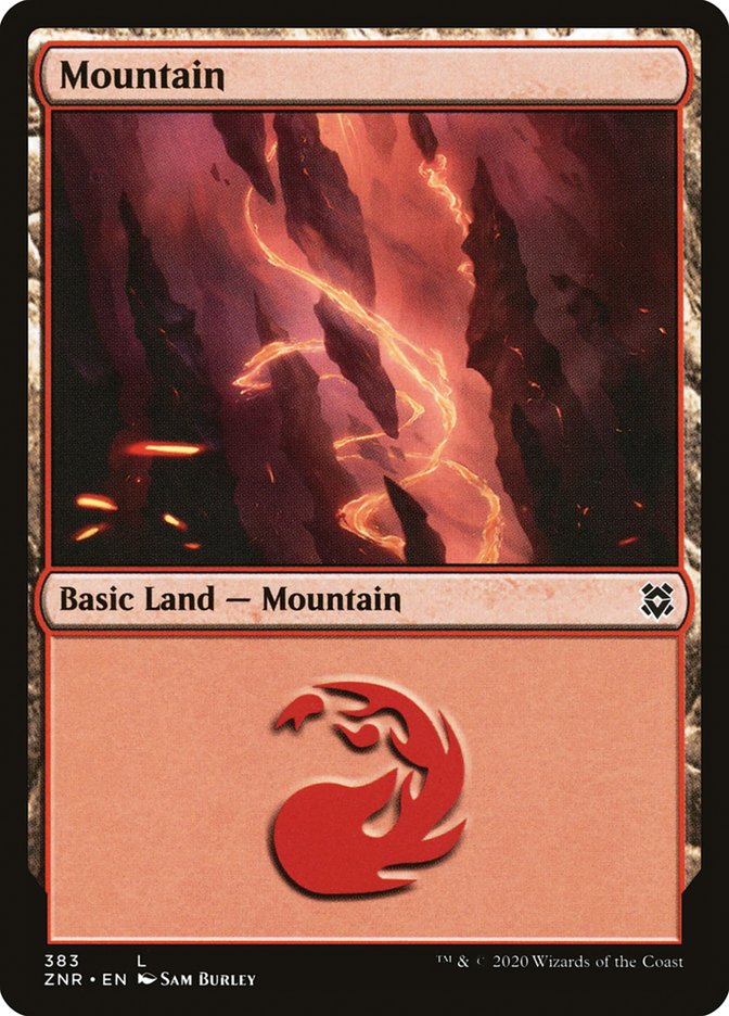 Mountain (383) [Zendikar Rising] | The CG Realm