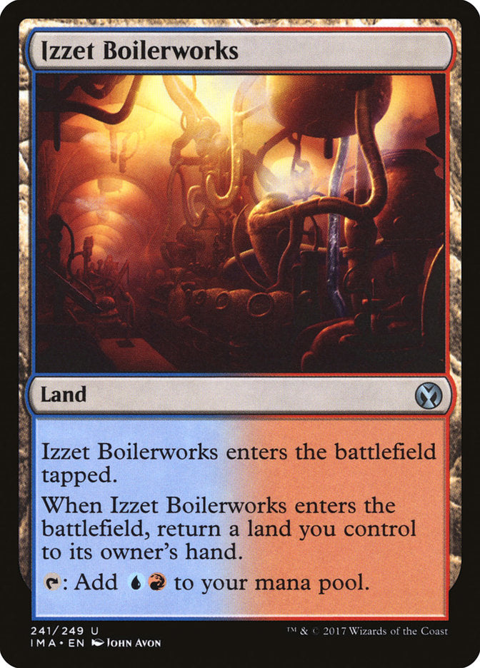 Izzet Boilerworks [Iconic Masters] | The CG Realm