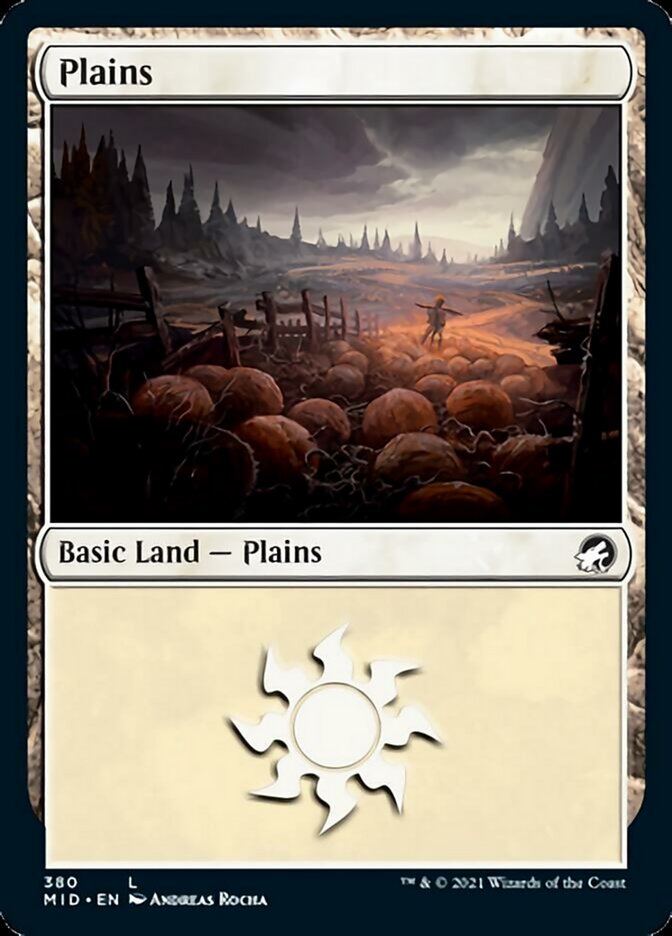 Plains (380) [Innistrad: Midnight Hunt] | The CG Realm