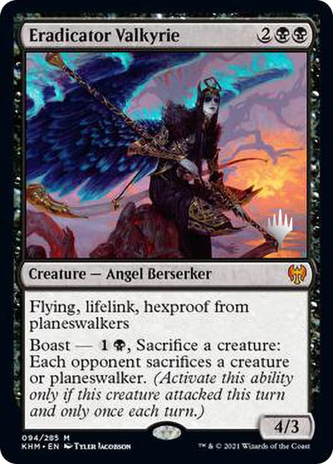 Eradicator Valkyrie (Promo Pack) [Kaldheim Promos] | The CG Realm