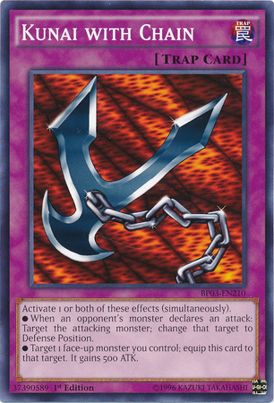 Kunai with Chain [BP03-EN210] Common | The CG Realm