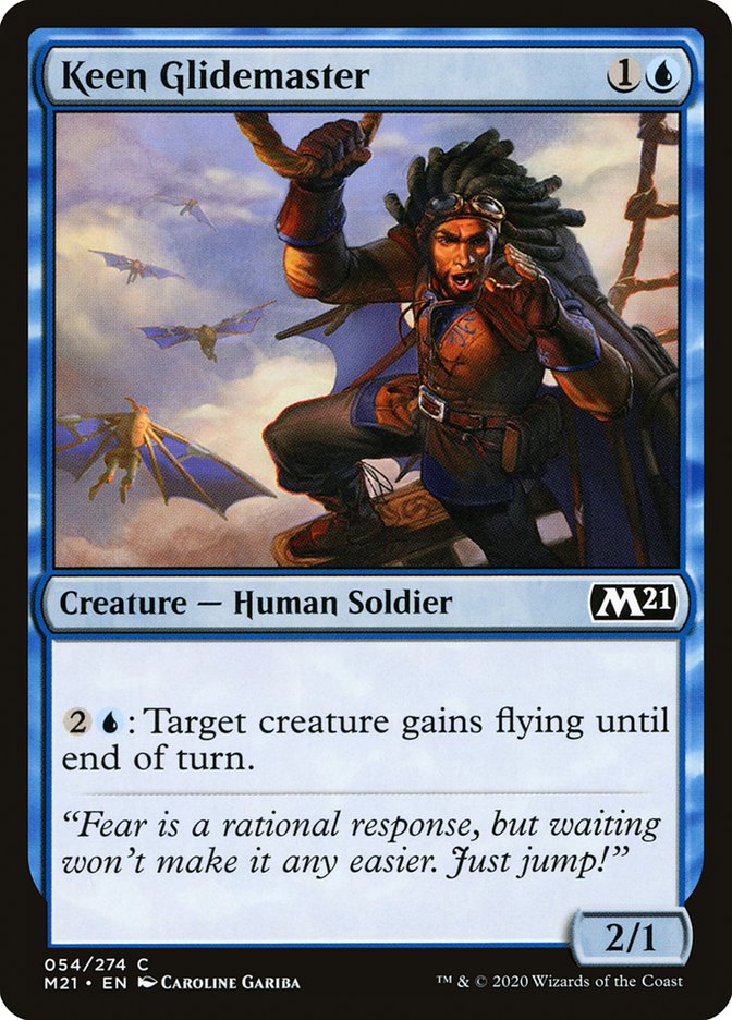 Keen Glidemaster [Core Set 2021] | The CG Realm