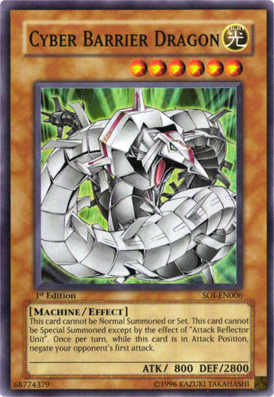 Cyber Barrier Dragon [SOI-EN006] Super Rare | The CG Realm