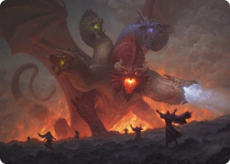 Tiamat Art Card [Dungeons & Dragons: Adventures in the Forgotten Realms Art Series] | The CG Realm