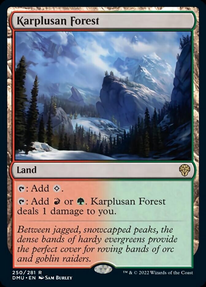 Karplusan Forest [Dominaria United] | The CG Realm