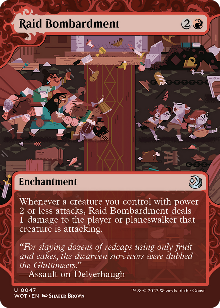 Raid Bombardment [Wilds of Eldraine: Enchanting Tales] | The CG Realm