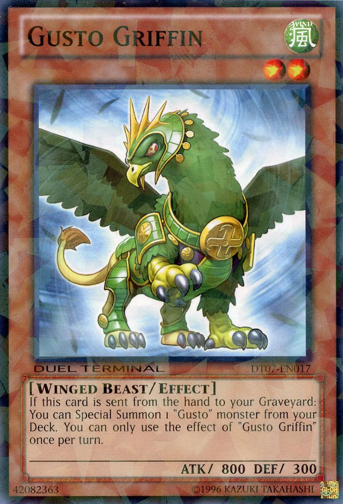 Gusto Griffin [DT07-EN017] Common | The CG Realm