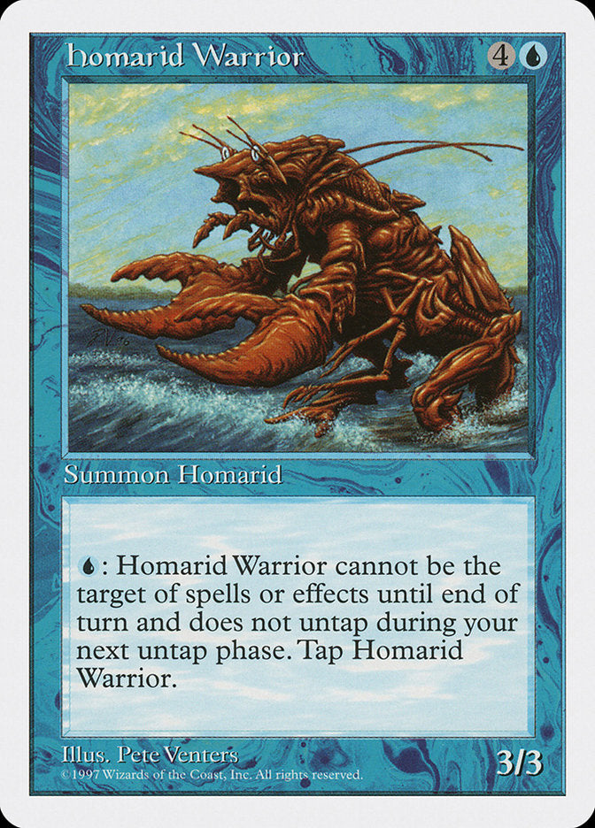 Homarid Warrior [Fifth Edition] | The CG Realm