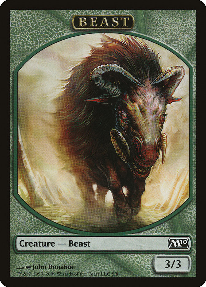 Beast Token [Magic 2010 Tokens] | The CG Realm