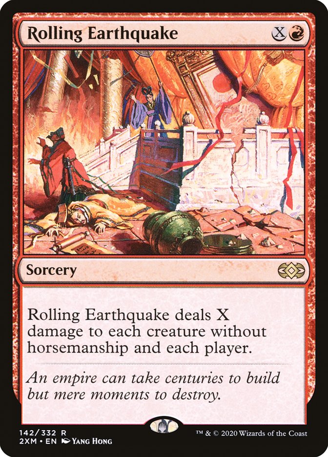 Rolling Earthquake [Double Masters] | The CG Realm