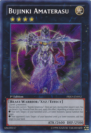 Bujinki Amaterasu [PRIO-EN052] Secret Rare | The CG Realm