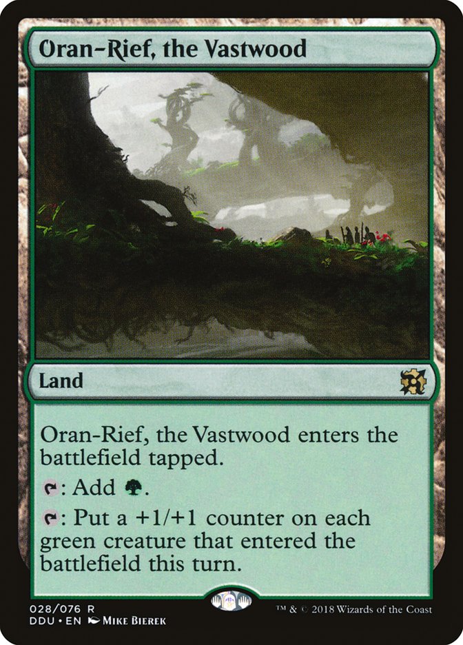 Oran-Rief, the Vastwood [Duel Decks: Elves vs. Inventors] | The CG Realm