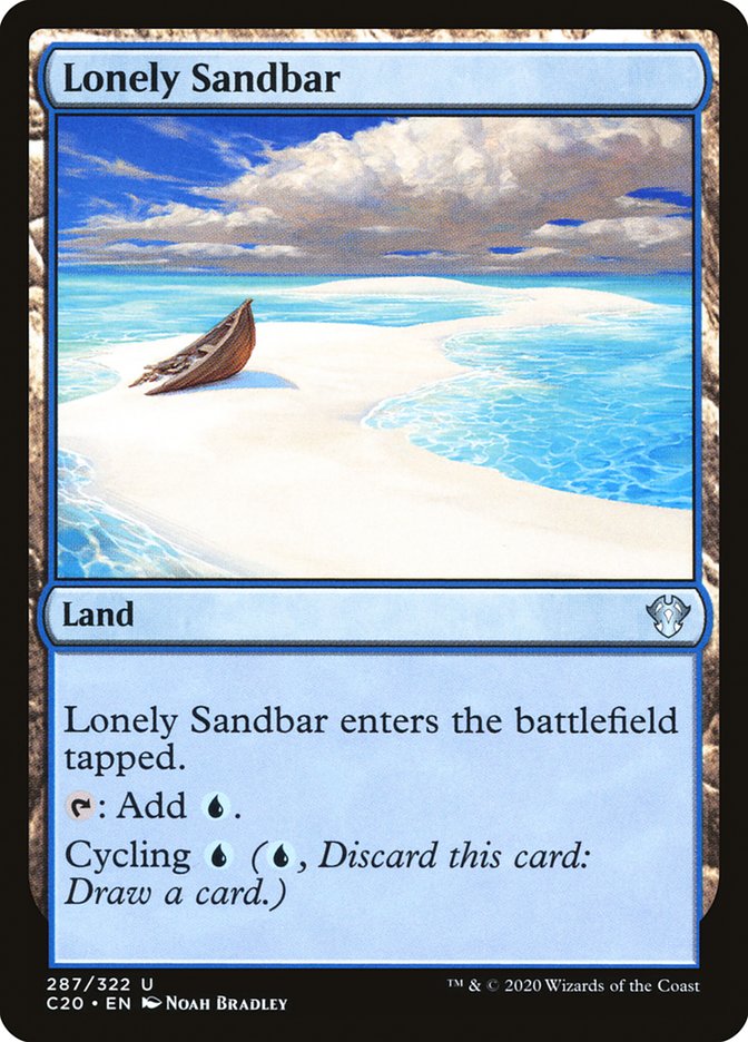 Lonely Sandbar [Commander 2020] | The CG Realm