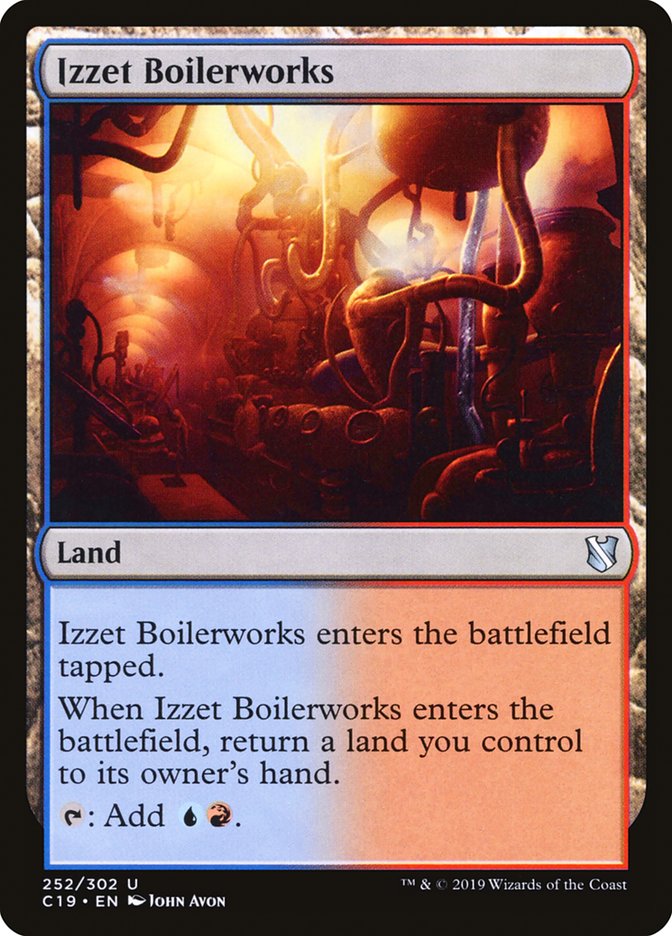 Izzet Boilerworks [Commander 2019] | The CG Realm