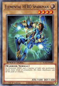 Elemental HERO Sparkman [SGX1-ENA04] Common | The CG Realm