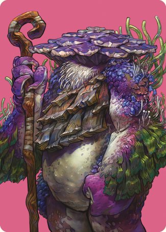 Slimefoot, the Stowaway Art Card [Commander Masters Art Series] | The CG Realm