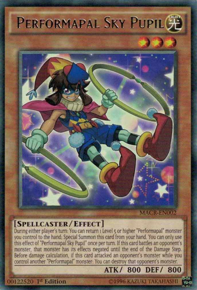 Performapal Sky Pupil [MACR-EN002] Rare | The CG Realm