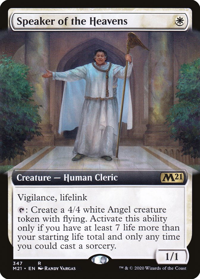 Speaker of the Heavens (Extended Art) [Core Set 2021] | The CG Realm