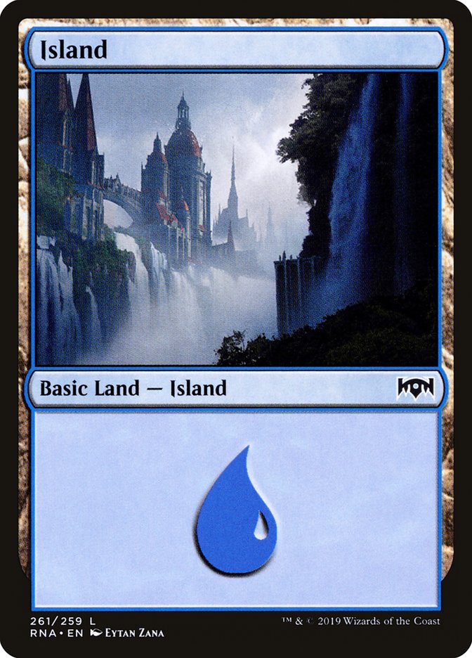 Island (261) [Ravnica Allegiance] | The CG Realm