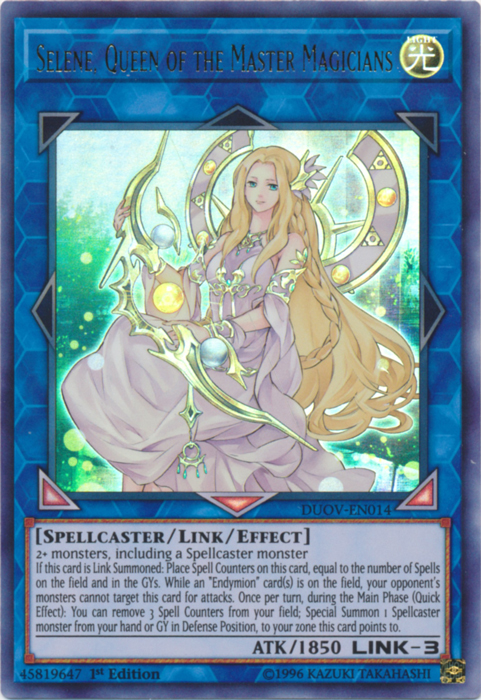 Selene, Queen of the Master Magicians [DUOV-EN014] Ultra Rare | The CG Realm