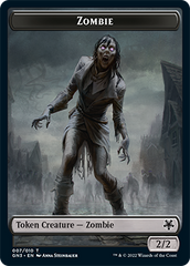 Zombie // Treasure Double-Sided Token [Game Night: Free-for-All Tokens] | The CG Realm