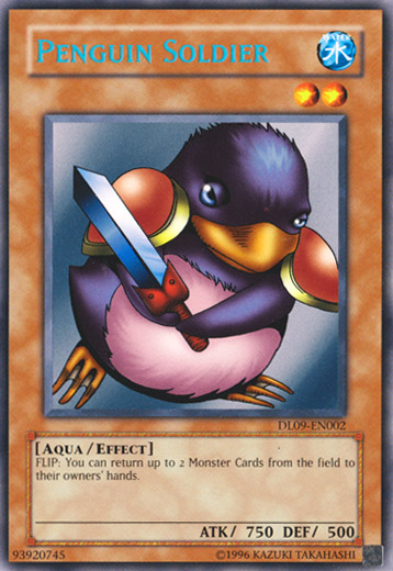 Penguin Soldier (Blue) [DL09-EN002] Rare | The CG Realm