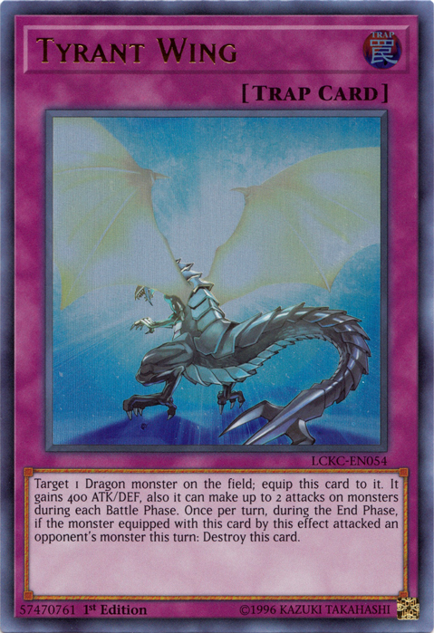 Tyrant Wing [LCKC-EN054] Ultra Rare | The CG Realm