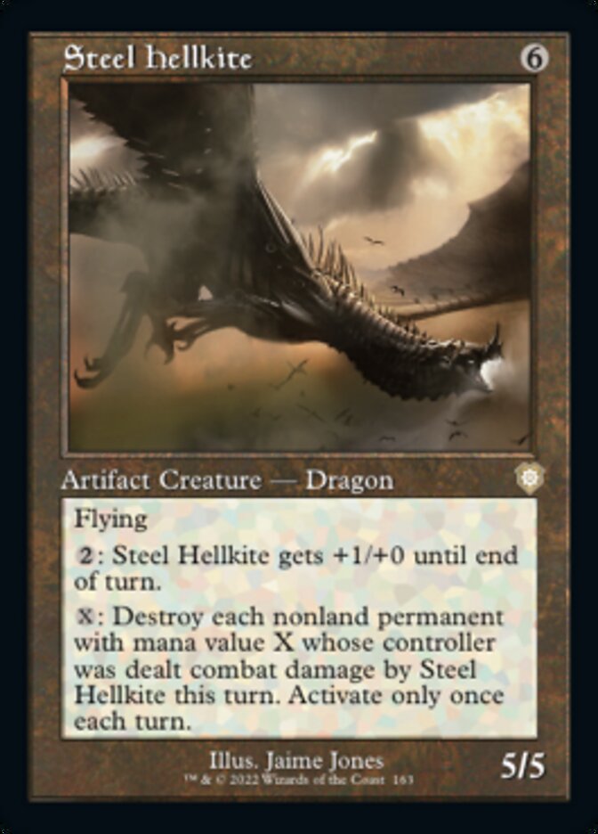 Steel Hellkite (Retro) [The Brothers' War Commander] | The CG Realm