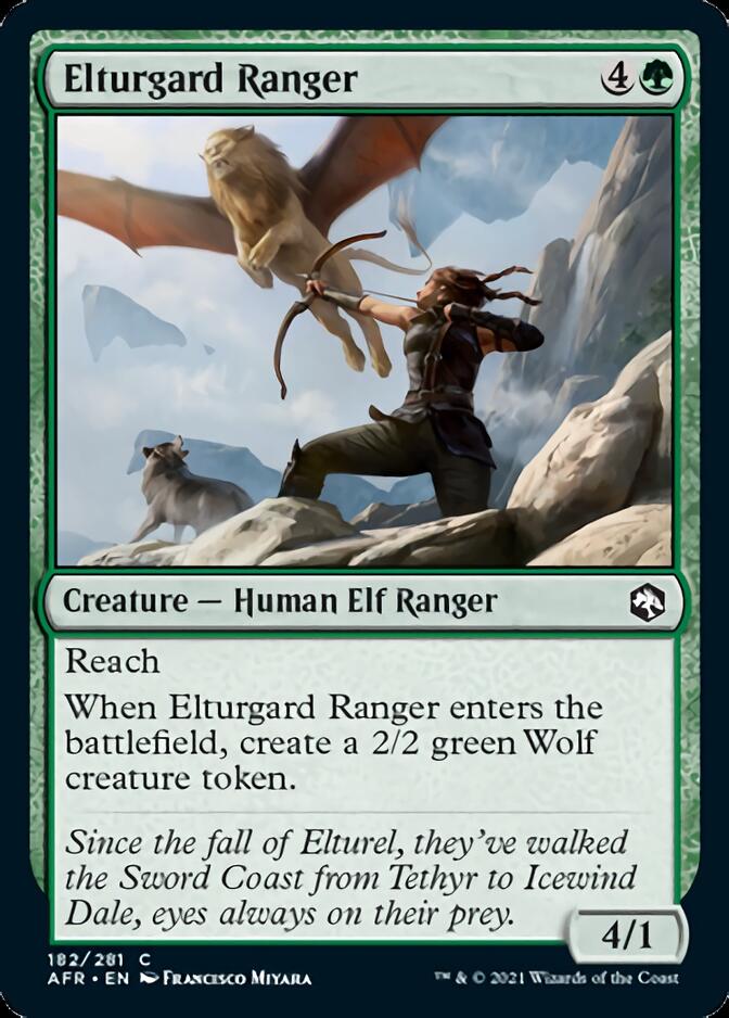 Elturgard Ranger [Dungeons & Dragons: Adventures in the Forgotten Realms] | The CG Realm