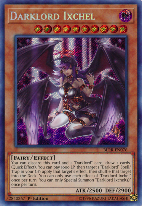 Darklord Ixchel [BLRR-EN076] Secret Rare | The CG Realm