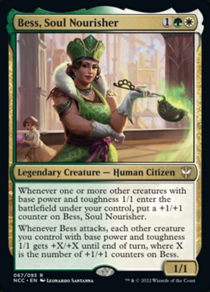 Bess, Soul Nourisher [Streets of New Capenna Commander] | The CG Realm