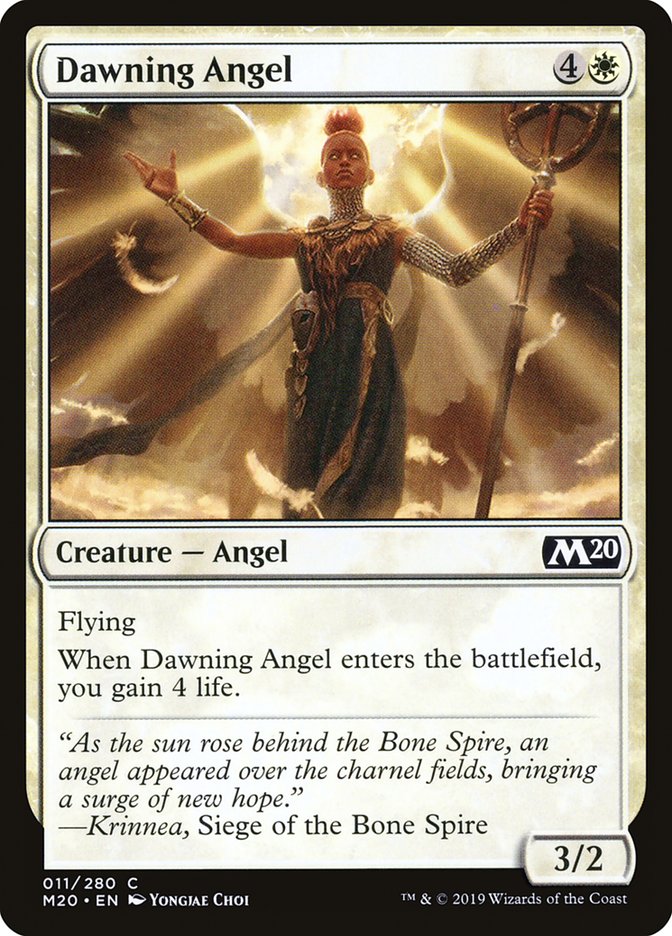 Dawning Angel [Core Set 2020] | The CG Realm