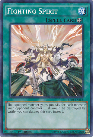 Fighting Spirit [BP03-EN155] Shatterfoil Rare | The CG Realm