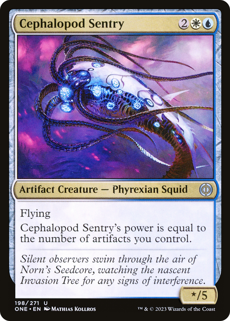 Cephalopod Sentry [Phyrexia: All Will Be One] | The CG Realm