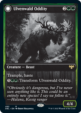 Ulvenwald Oddity // Ulvenwald Behemoth [Innistrad: Double Feature] | The CG Realm