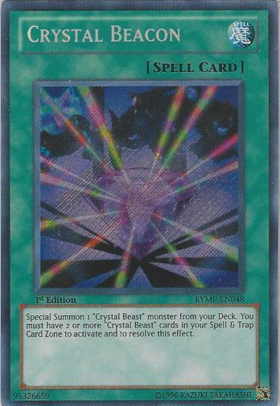 Crystal Beacon [RYMP-EN048] Secret Rare | The CG Realm