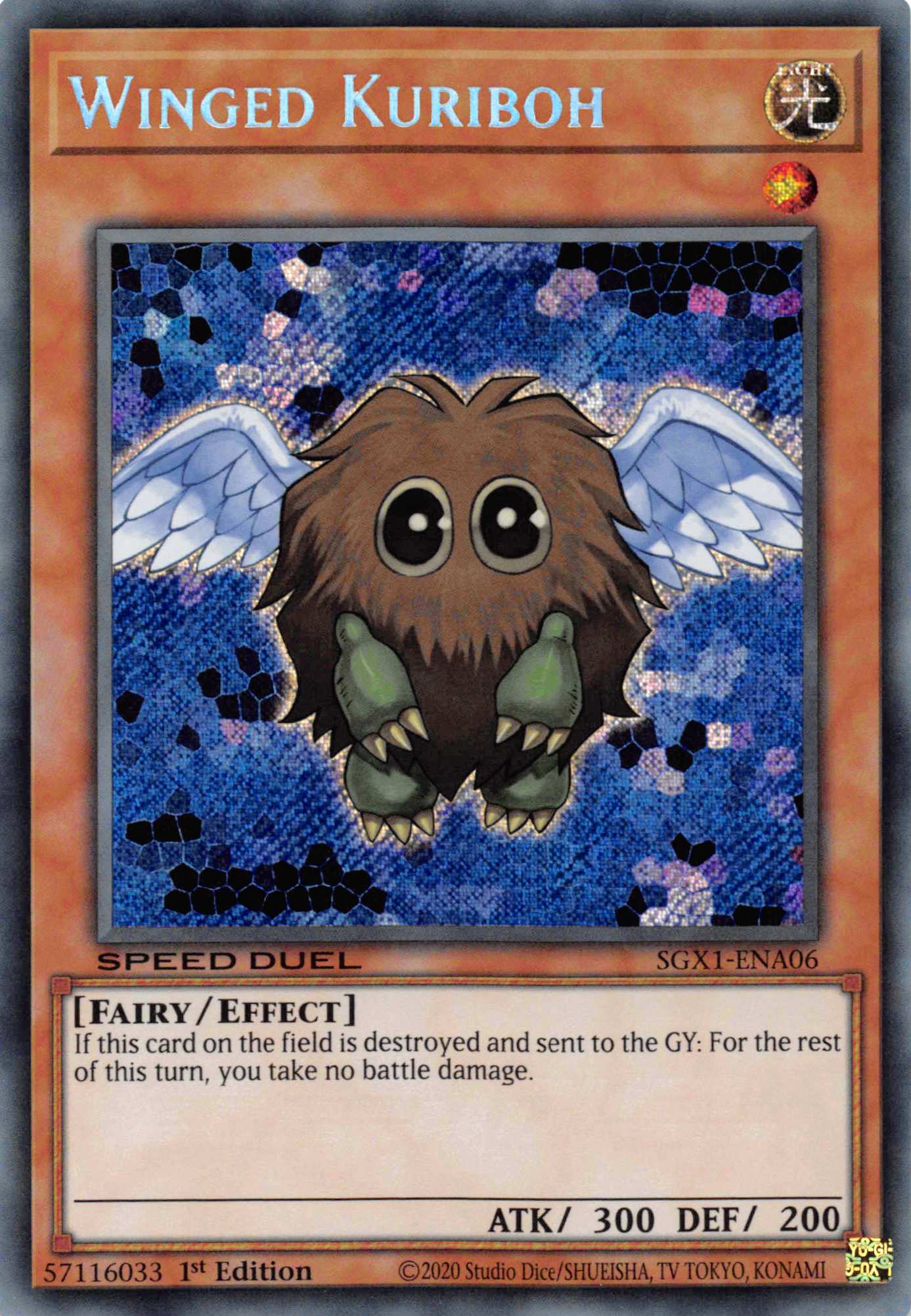 Winged Kuriboh [SGX1-ENA06] Secret Rare | The CG Realm