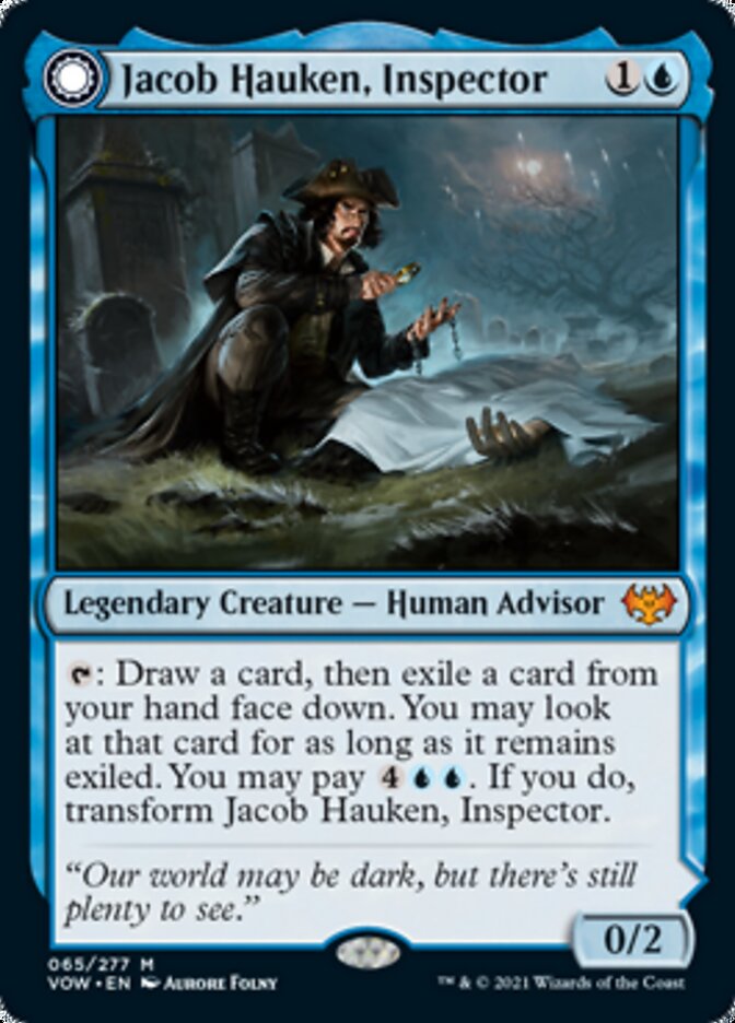 Jacob Hauken, Inspector // Hauken's Insight [Innistrad: Crimson Vow] | The CG Realm