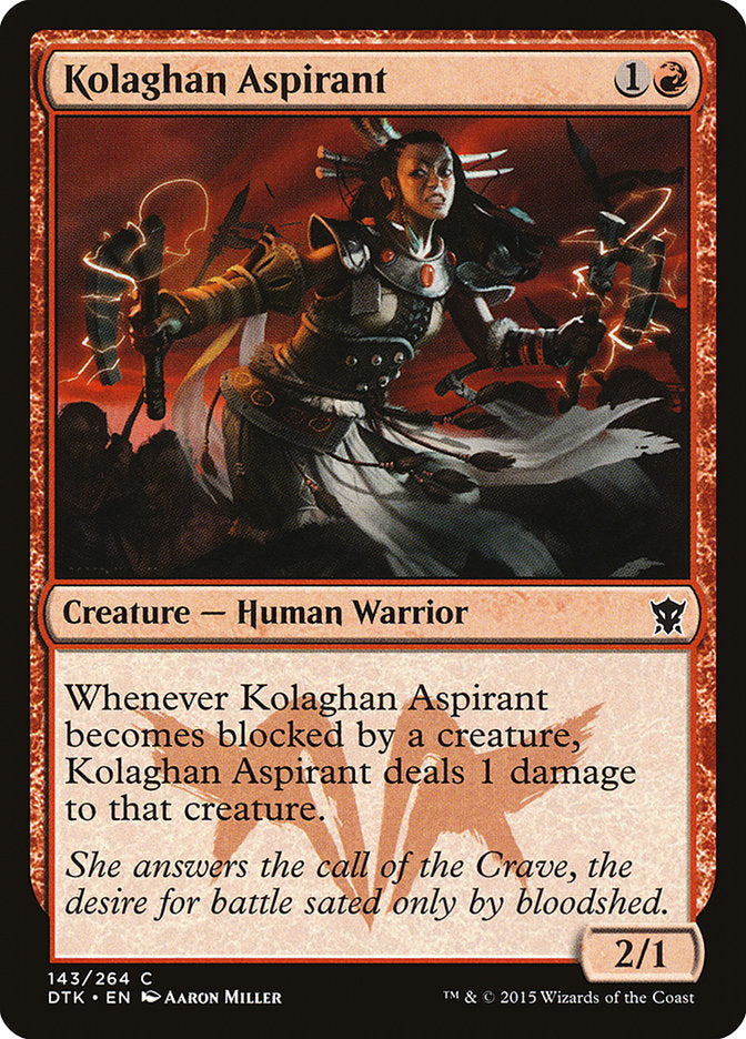 Kolaghan Aspirant [Dragons of Tarkir] | The CG Realm