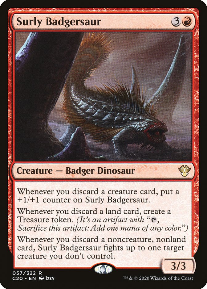 Surly Badgersaur [Commander 2020] | The CG Realm