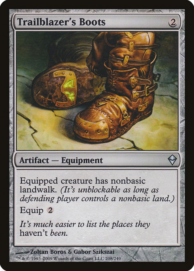 Trailblazer's Boots [Zendikar] | The CG Realm