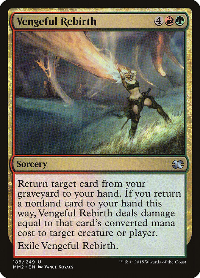 Vengeful Rebirth [Modern Masters 2015] | The CG Realm