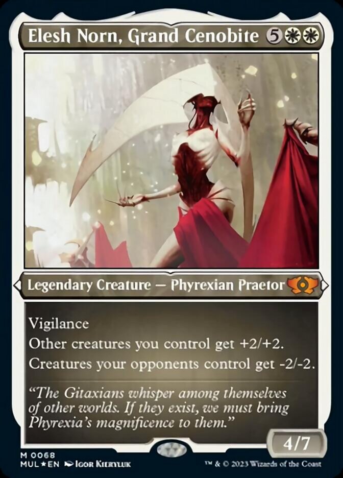 Elesh Norn, Grand Cenobite (Foil Etched) [Multiverse Legends] | The CG Realm