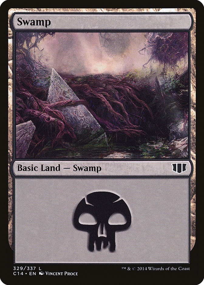 Swamp (329) [Commander 2014] | The CG Realm