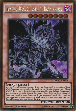 Grapha, Dragon Lord of Dark World [PGL2-EN083] Gold Rare | The CG Realm