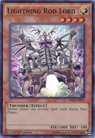 Lightning Rod Lord [SECE-EN037] Super Rare | The CG Realm