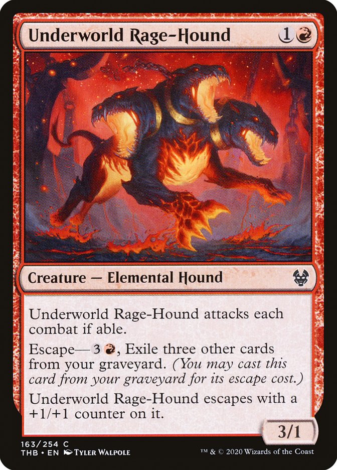 Underworld Rage-Hound [Theros Beyond Death] | The CG Realm