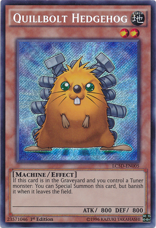 Quillbolt Hedgehog [LC5D-EN005] Secret Rare | The CG Realm